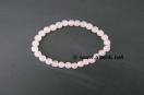 Rose Quartz Beaded Bracelet